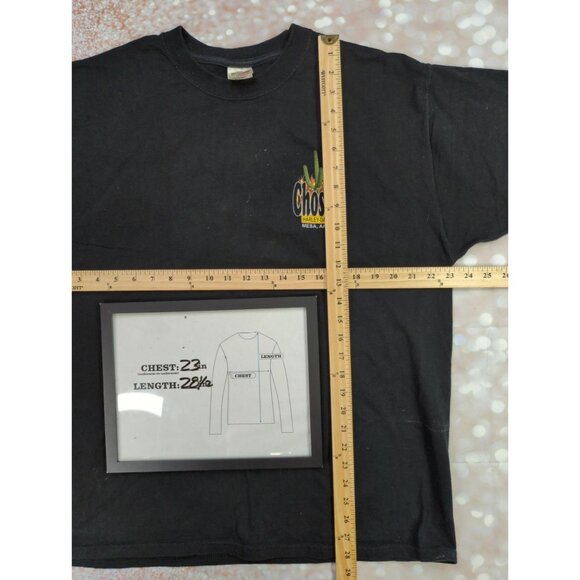 Chosas Harley Davidson Torch Ride 2000 Mens Size XL Chandler Police Tee - Picture 7 of 8